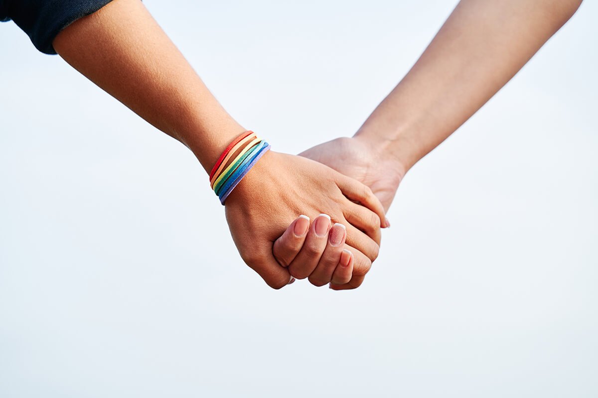 The importance of family support in the LGBTQ+ and type 1 diabetes communities.