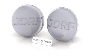 JDRF - pewter - cufflink[1]