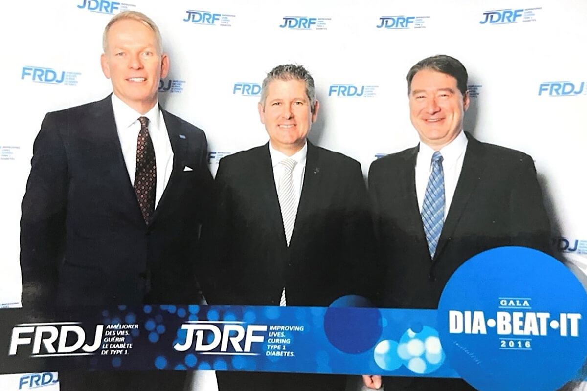 JDRF International Board of Directors Vice Chair Matt Varey