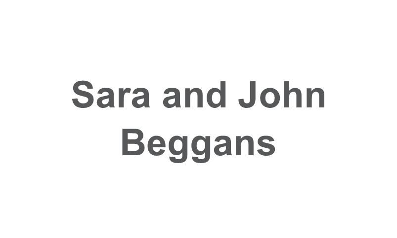 Sara and John Beggans