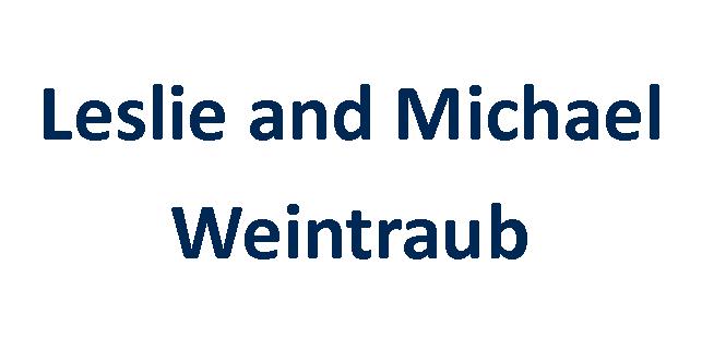 Leslie and Michael Weintraub