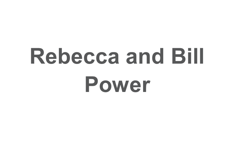 Rebecca and Bill Power