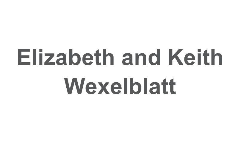 Elizabeth and Keith Wexelblatt