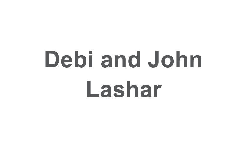 Debi and John Lashar