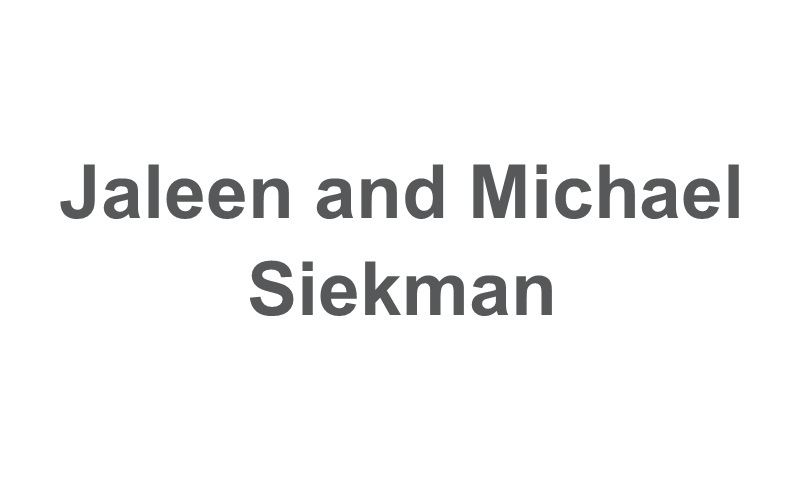 Jaleen and Michael Siekman
