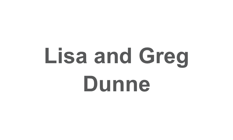 Lisa and Greg Dunne