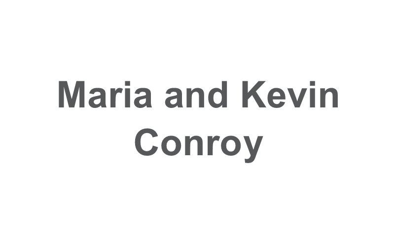 Maria and Kevin Conroy