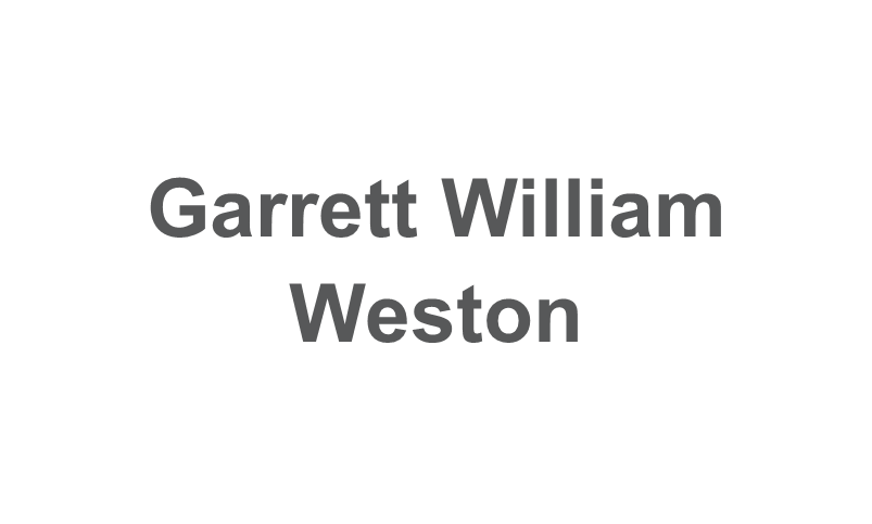 Garrett William Weston