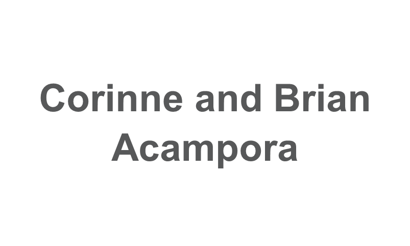 Corinne and Brian Acampora