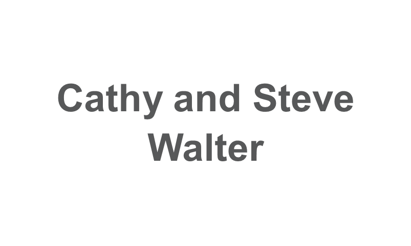 Cathy and Steve Walter