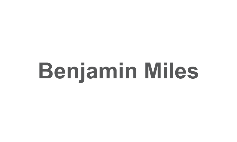 Benjamin Miles