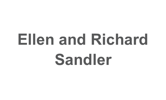 Ellen and Richard Sandler