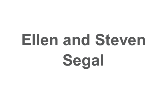 Ellen and Steven Segal