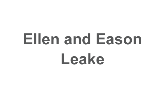 Ellen and Eason Leake