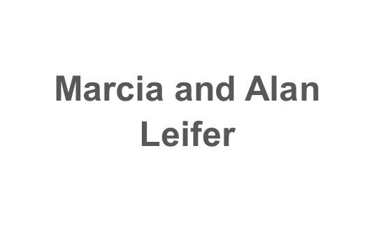 Marcia and Alan Leifer