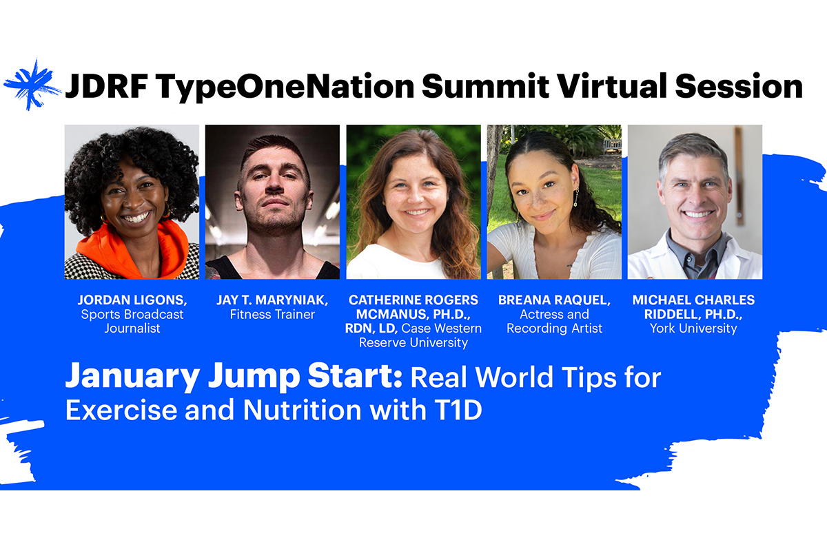 JDRF TypeOneNation Summit Virtual Session January 2023
