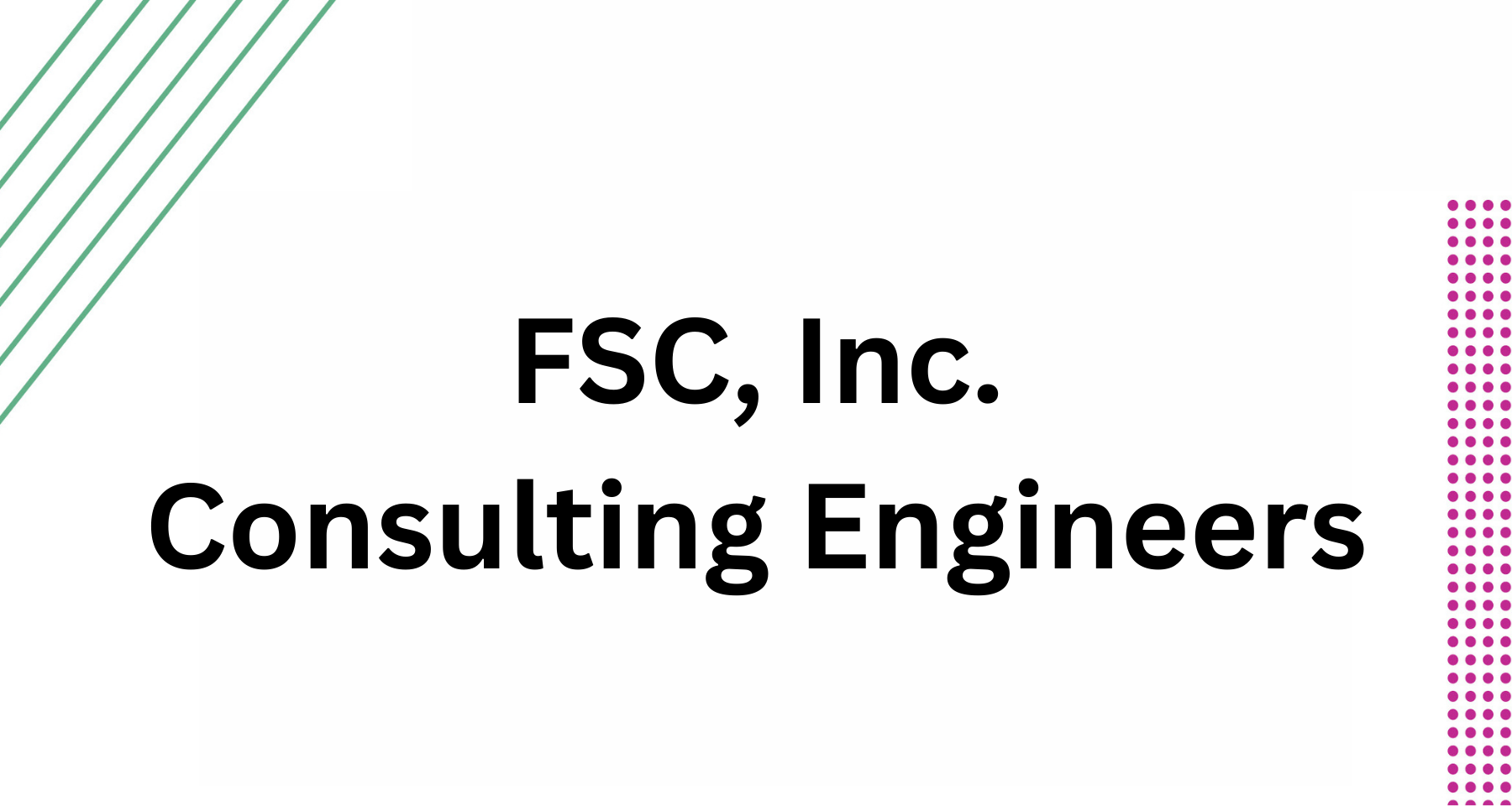 FSC, Inc Consulitng Engineers