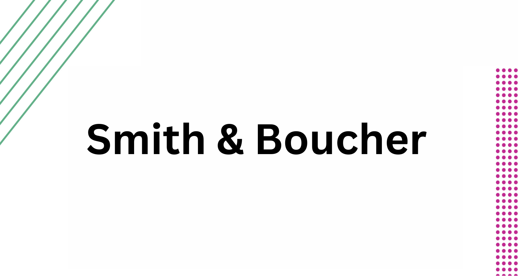 Smith & Boucher