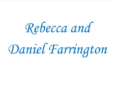 Rebecca and Daniel Farrington
