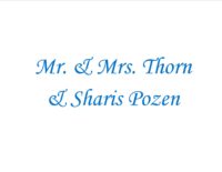 Mr. & Mrs. Thorn & Sharis Pozen
