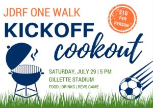 Postcard for One Walk Cookout - Front