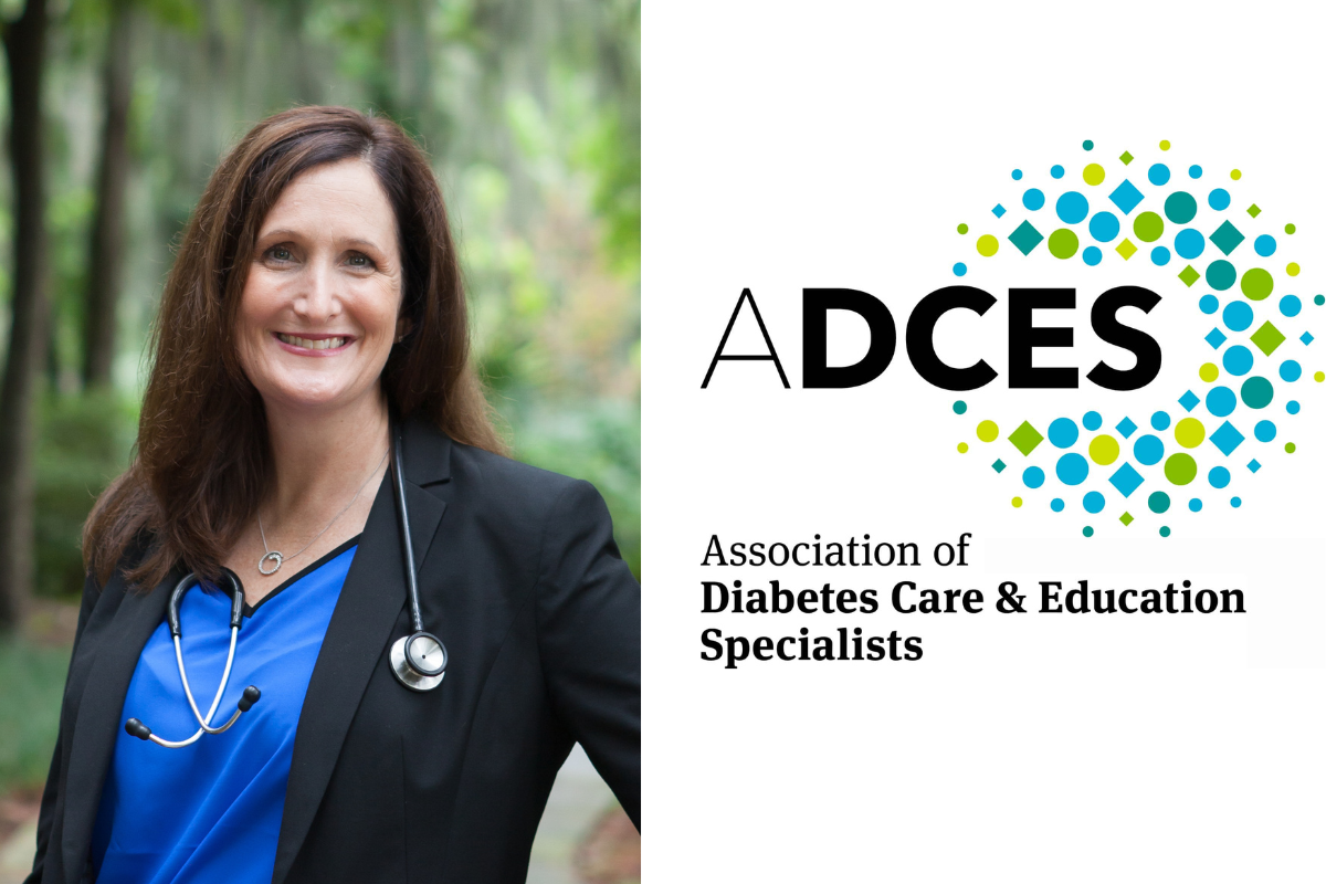 Dr. Anastasia Albanese-O'Neill and the Association for Diabetes Care and Education Specialists Logo