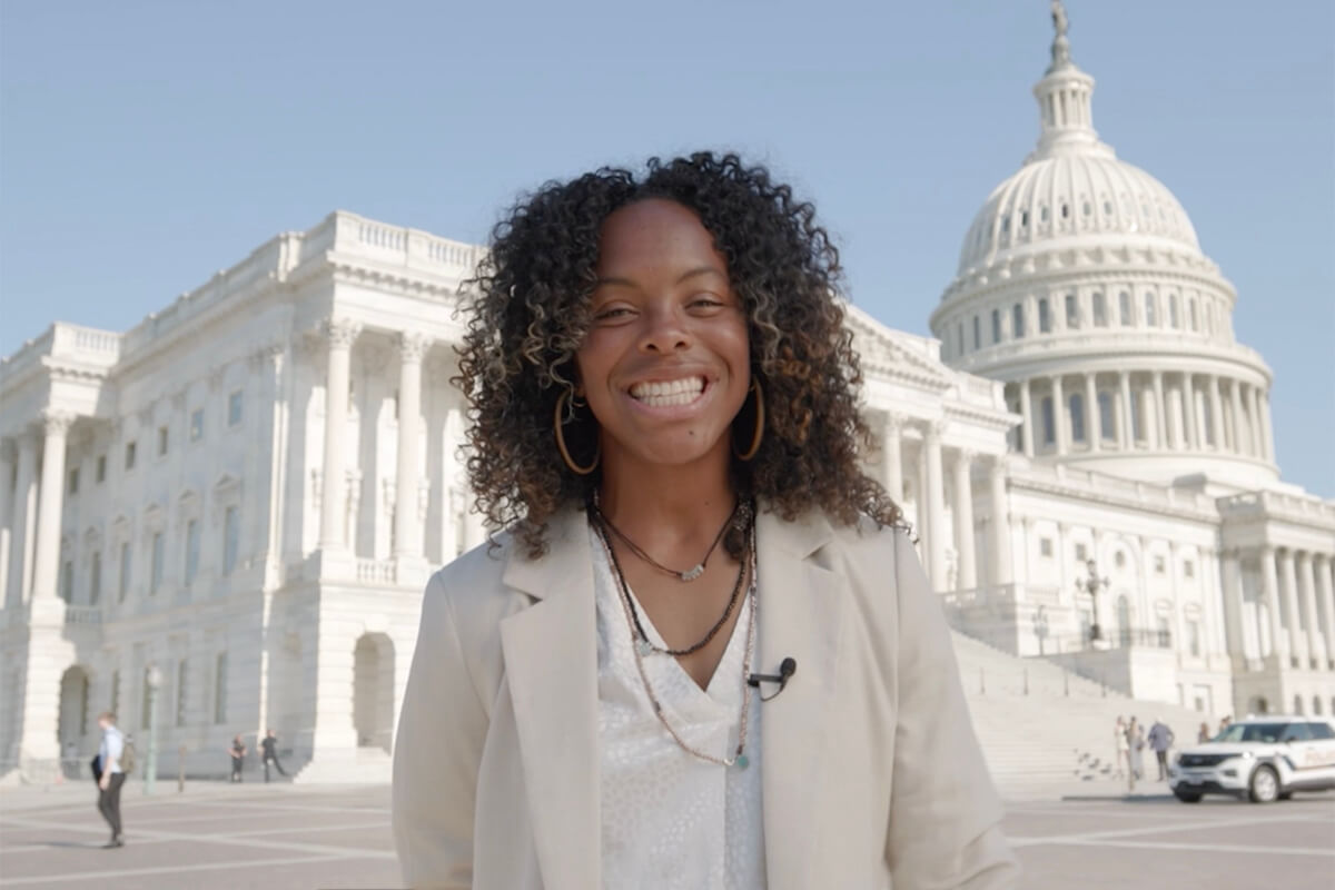 JDRF 2023 Children's Congress Chair Natalie Stanback on Capitol Hill