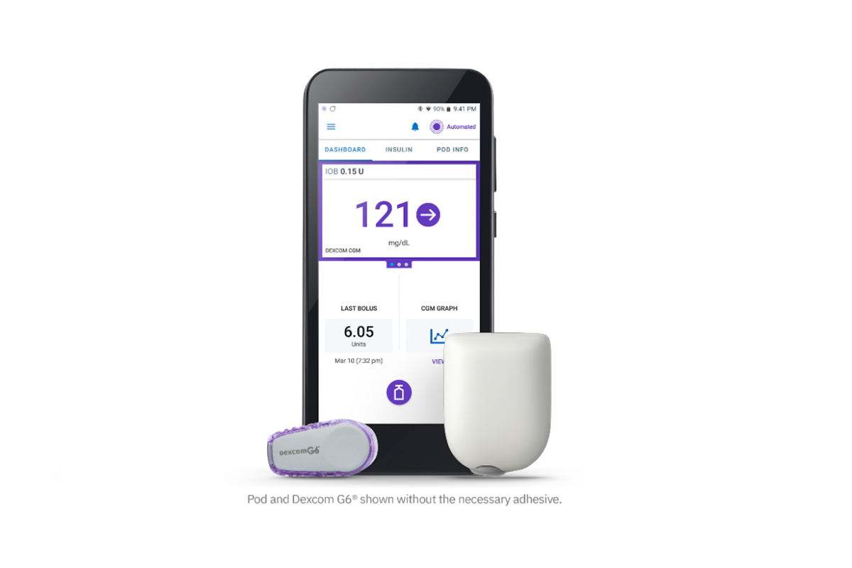 Insulet Omnipod 5 Artificial Pancreas or Automated Insulin Delivery System