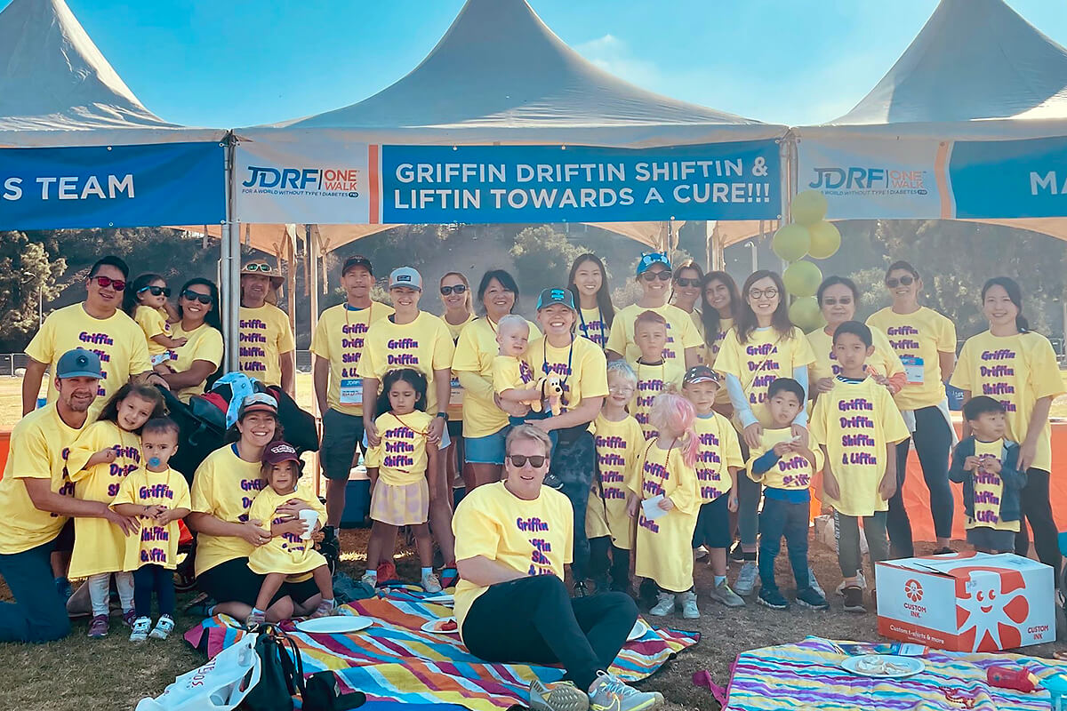 JDRF One Walk Team Emily and Griffin King